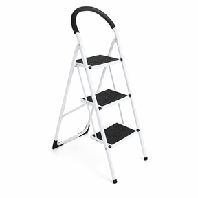 Kumtel Ladder & Access Equipment Kumtel 3-Step Folding Household Ladder with 150kg Capacity - KMM-30