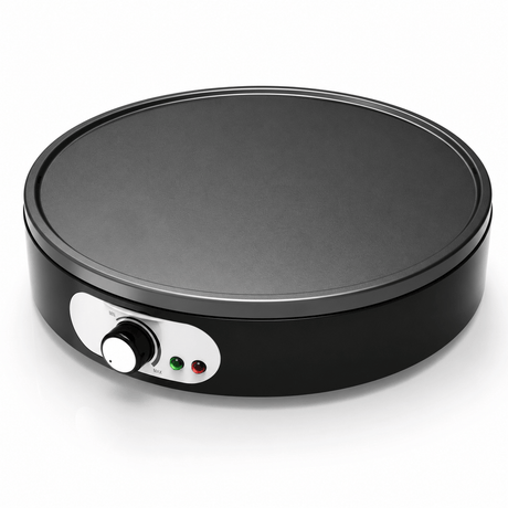 Kumtel Kitchen Appliances Kumtel 30cm Non-Stick Crepe Pancake Maker with Adjustable Temperature 1000W - HPM-02