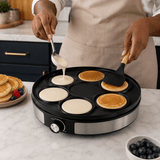 Kumtel Kitchen Appliances Kumtel 330mm Non-Stick Crepe & Pancake Maker 1500W - HPM-03
