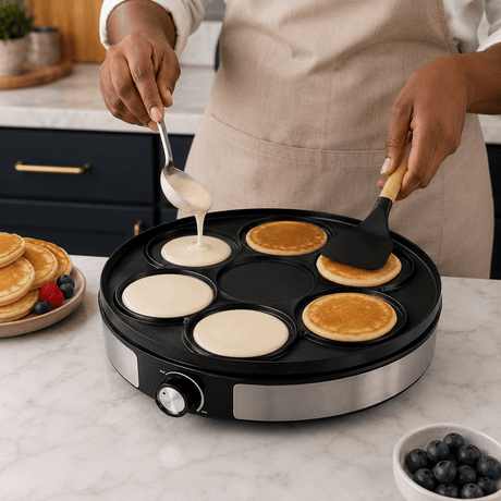 Kumtel Kitchen Appliances Kumtel 330mm Non-Stick Crepe & Pancake Maker 1500W - HPM-03