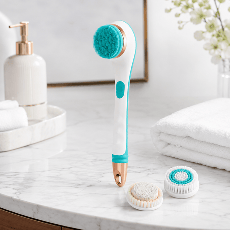 Kumtel Personal Care Tools Kumtel 4-in-1 Rechargeable Bath & Body Scrub Brush 2.2W - HBS-02
