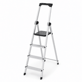 Kumtel Ladder & Access Equipment Kumtel 4-Step Foldable Aluminium Ladder with Tool Tray 150kg - KMM-45