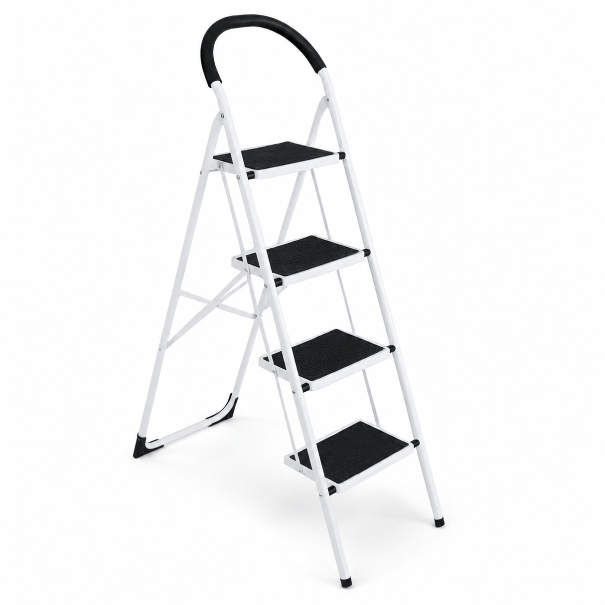 Kumtel Ladder & Access Equipment Kumtel 4-Step Folding Household Ladder with 150kg Capacity - KMM-40