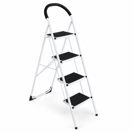 Kumtel Ladder & Access Equipment Kumtel 4-Step Folding Household Ladder with 150kg Capacity - KMM-40