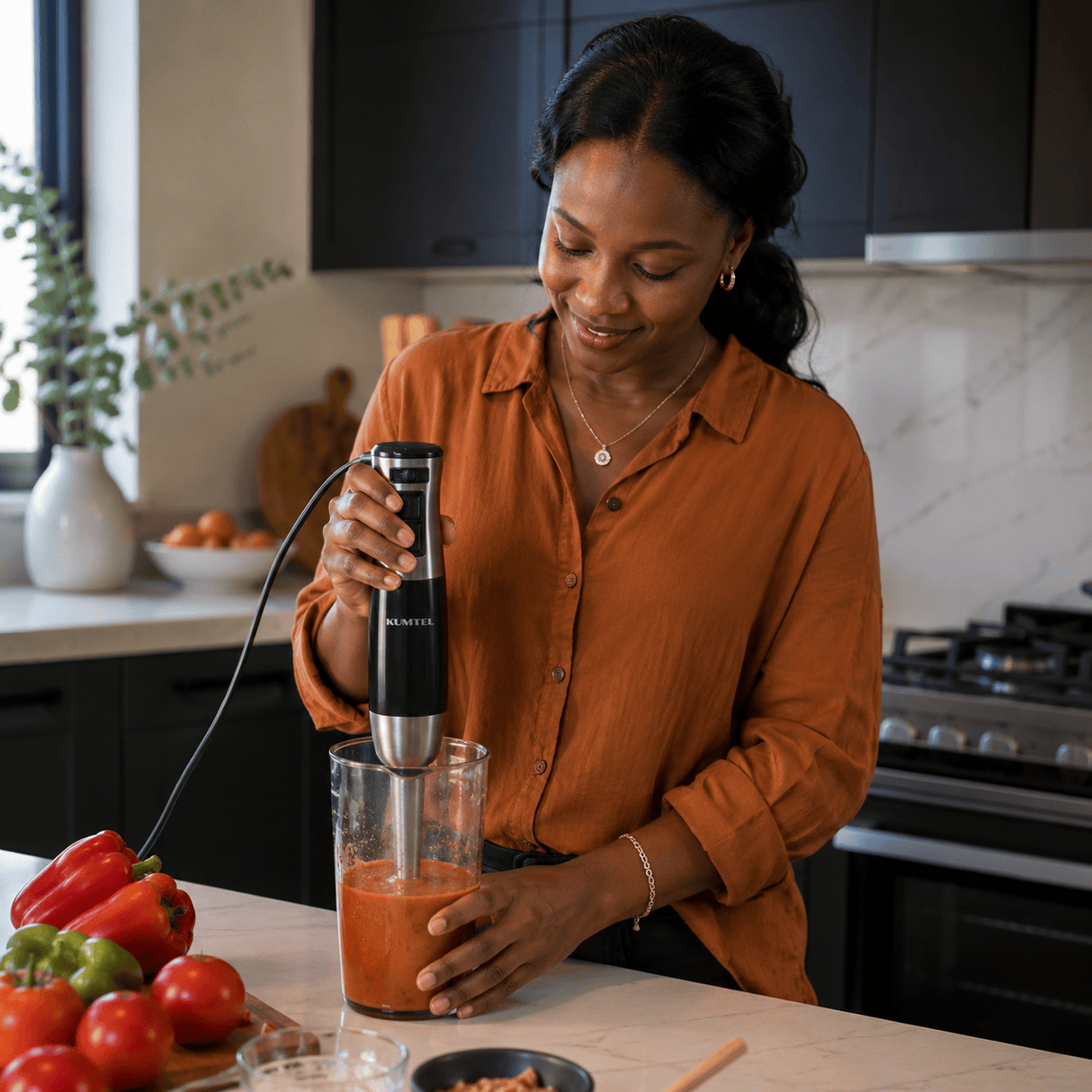 Kumtel Kitchen Appliances Kumtel 6-Speed Digital Hand Blender with LED Display 1000W - HHB-11
