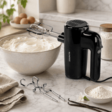 Kumtel Kitchen Appliances Kumtel 6-Speed Hand Mixer with Turbo and Dough Hooks 300W - HHM-01