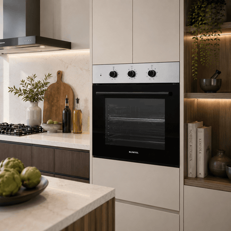 Kumtel Built-In Ovens Kumtel 60cm Built-In Electric Oven with Convection & 8 Cooking Programs - B66-SF2