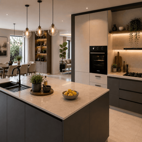 Kumtel Built-In Ovens Kumtel 60cm Built-In Electric Oven with Convection & 8 Cooking Programs - B66-SF2