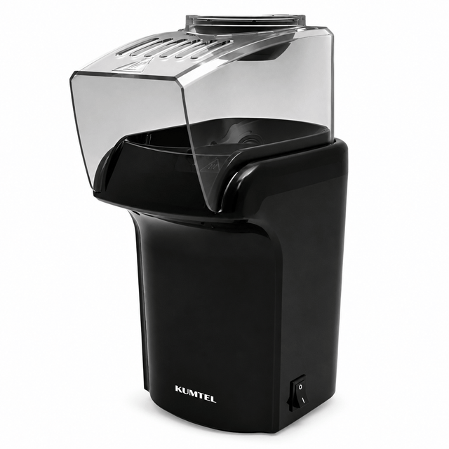 Kumtel Kitchen Appliances Kumtel 60g Hot-Air Popcorn Maker with Auto Shut-Off 1200W - HPP-01