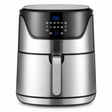 Kumtel Kitchen Appliances Kumtel 6L Stainless Steel Digital Rapid-Air Air Fryer with Digital Controls 1800W - HAF-08