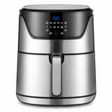 Kumtel Kitchen Appliances Kumtel 6L Stainless Steel Digital Rapid-Air Air Fryer with Digital Controls 1800W - HAF-08