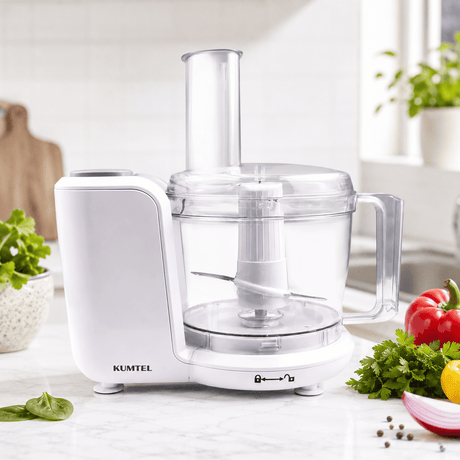 Kumtel Kitchen Appliances Kumtel 720ml Food Processor with Pulse Control 250W - HFP-01