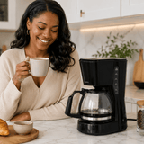 Kumtel Kitchen Appliances Kumtel 750ml Drip Coffee Maker with Keep-Warm and Auto Shut-Off 600W - HFCM-03