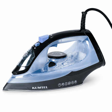 Kumtel Electric Iron Kumtel Ceramic Steam Iron with Vertical Steam 1600W - HMU-04