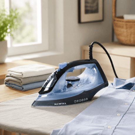 Kumtel Electric Iron Kumtel Ceramic Steam Iron with Vertical Steam 1600W - HMU-04
