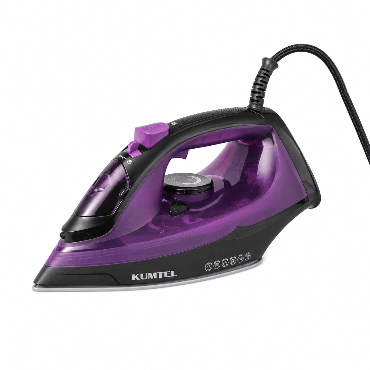 Kumtel Electric Iron Kumtel Ceramic Steam Iron with Vertical Steam 1600W - HMU-05