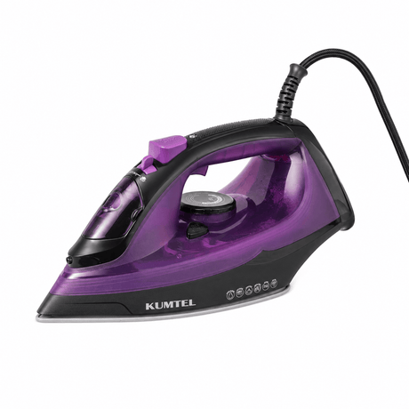 Kumtel Electric Iron Kumtel Ceramic Steam Iron with Vertical Steam 1600W - HMU-05