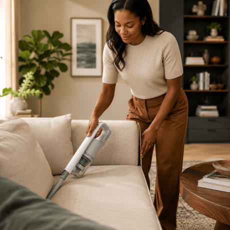 Kumtel Steam & Vacuum Cleaner Kumtel Cordless Stick Vacuum with Motorized Brush and 6kPa Suction - HVC-05