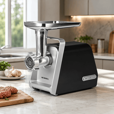 Kumtel Kitchen Appliances Kumtel Meat Grinder with Reverse and Sausage Kit 1600W Max - HMG-04