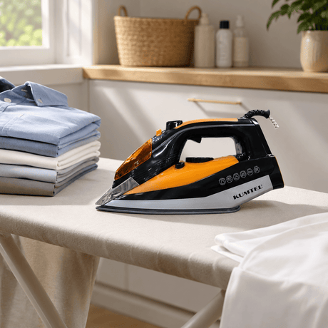 Kumtel Electric Iron Kumtel Non-Stick Steam Iron with Vertical Steam 2500W - HMU-02