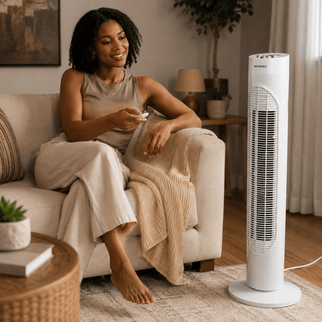 Kumtel Fan & Air Conditioner Kumtel Remote-Control 3-Speed Tower Fan 45W - KTF-259