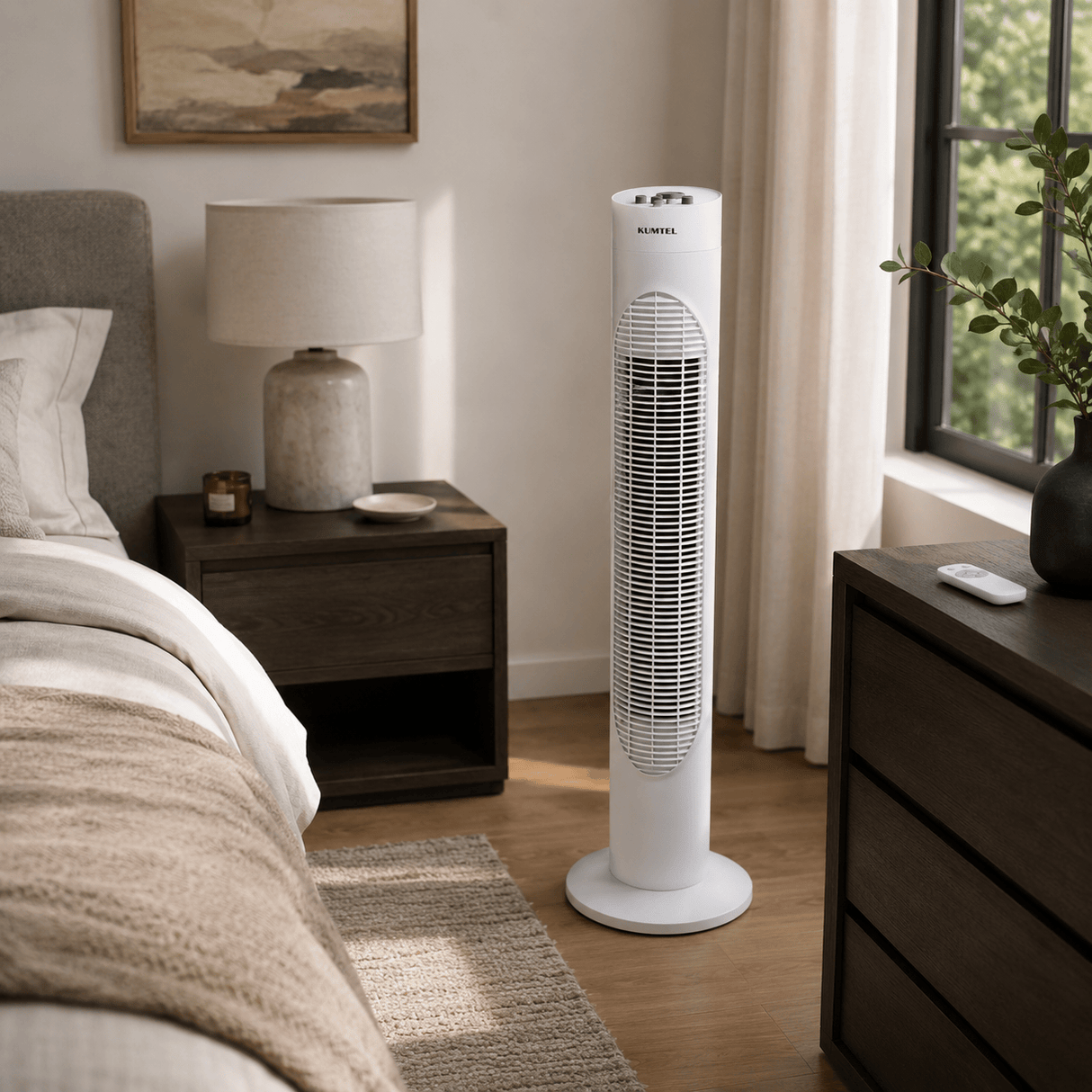 Kumtel Fan & Air Conditioner Kumtel Remote-Control 3-Speed Tower Fan 45W - KTF-259