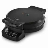 Kumtel Kitchen Appliances Kumtel Round Non-Stick Waffle Maker with Adjustable Thermostat 1200W - HWM-01
