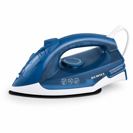Kumtel Electric Iron Kumtel Teflon Steam Iron with Vertical Steam 1600W - HMU-03