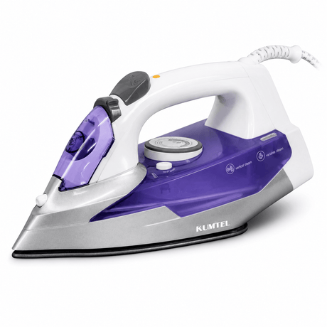 Kumtel Electric Iron Kumtel Teflon Steam Iron with Vertical Steam 2200W - HMU-01