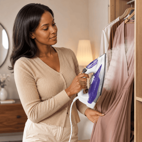 Kumtel Electric Iron Kumtel Teflon Steam Iron with Vertical Steam 2200W - HMU-01