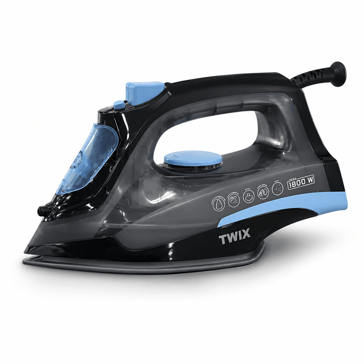 Kumtel Electric Iron Kumtel Twix Self-Cleaning Non-Stick Steam Iron with Vertical Steam 1800W - TWU-02