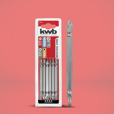 Kwb Wrenches Kwb Double Bit 100mm Industrial Steel 6 Pieces Set