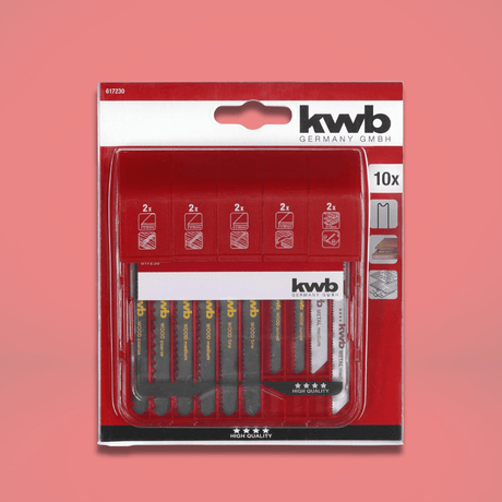 Kwb Saw Blades Kwb Jigsaw Blade Set - 10 Pieces