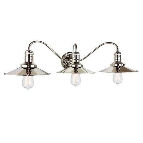 Langdon Mills Lamps & Lightings Langdon Mills Putnam Three Lamp Vanity Light