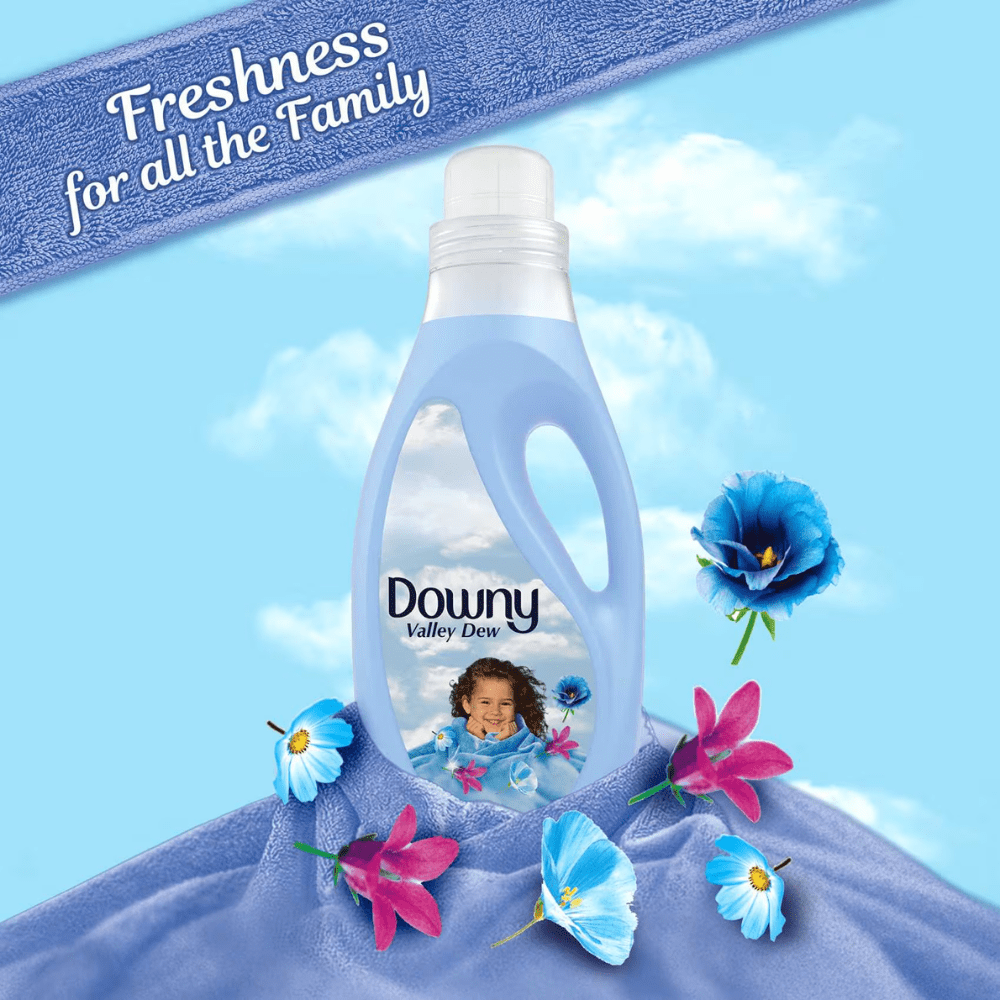 Lenor Laundry Supplies Downy Valley Dew 27 Washes Fabric Conditioner - 3L
