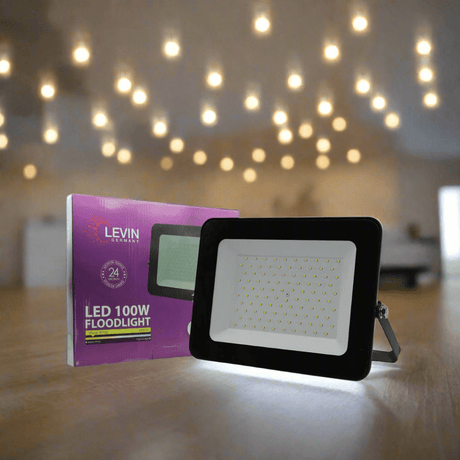 Levin Outdoor Lighting Levin Energy Efficient A+ 6500K Flood Light - 100W