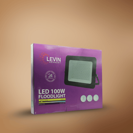 Levin Outdoor Lighting Levin Energy Efficient A+ 6500K Flood Light - 100W