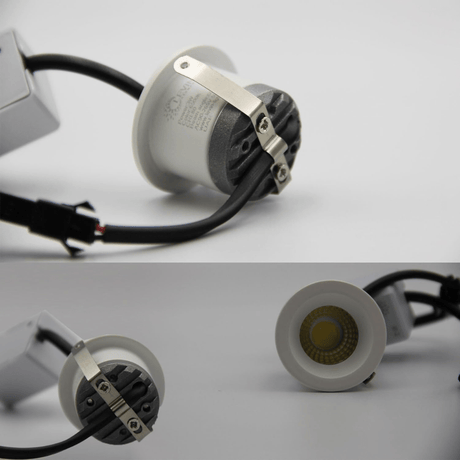 Levin Outdoor Lighting Levin LED 30mm 3000K Mini Spot Warm White Light - 3W