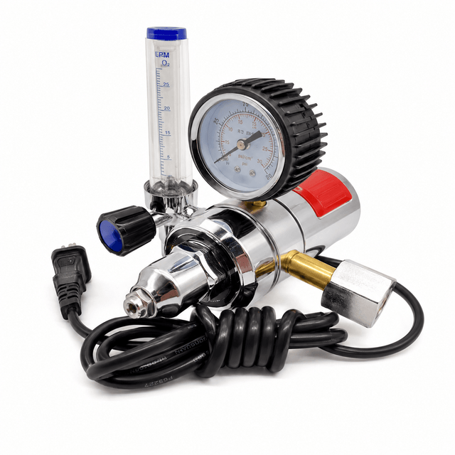 Lincoln Welding Machine & Accessories Lincoln Electric CO₂ Gas Regulator and Flow Meter with 220V Heater - K600124220