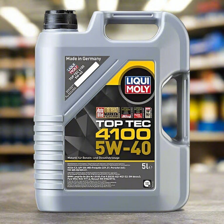 Liqui Moly Engine Oils & Vehicle Fluids Liqui Moly Engine Oil 5L Top Tec 4100 5W-40 - P000322