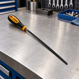 Long Coofix hand file on a workbench