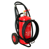 Lords Fire Extinguisher Lords 90% Multi-Use Dry Powder Mobile Trolley Extinguisher 25kg