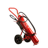 Lords Fire Extinguisher Lords CO2 Mobile Trolley Extinguisher 10kg