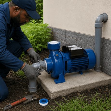 LuckyPro Centrifugal Pumps LuckyPro 2" Single Phase Centrifugal Pump 2HP - MHF/5AM