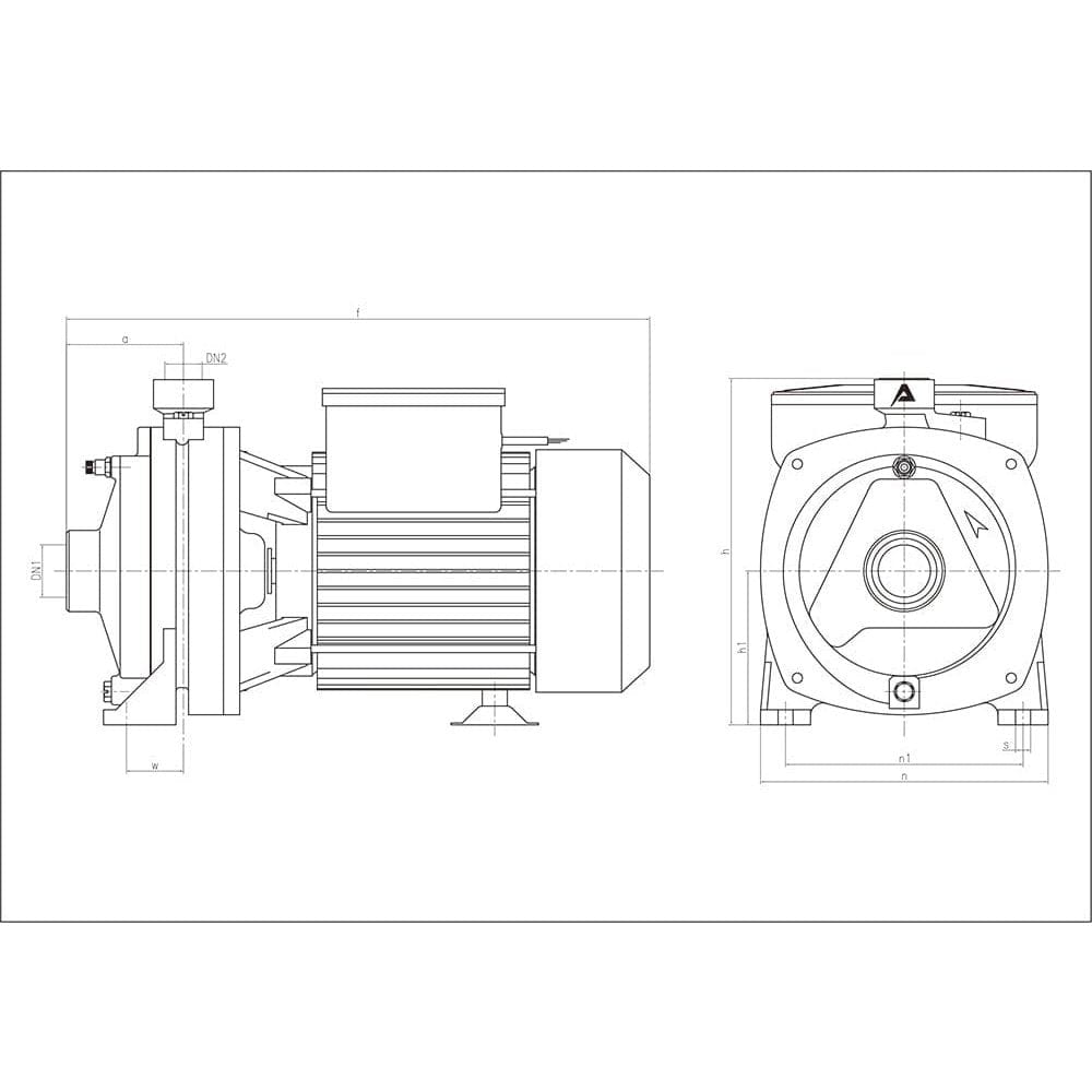 LuckyPro Centrifugal Pumps LuckyPro 2-Stage Centrifugal Pump 2.0HP, 3.0HP & 4.0HP