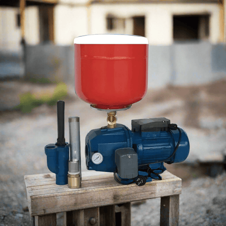 LuckyPro Pump Control LuckyPro Self Priming Jet Deep Well Pump with 19L Pressure Tank - 1HP, 1.5HP & 2HP