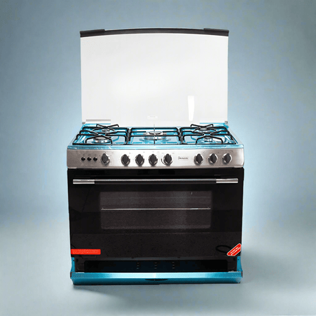 Luxell/Kumtel Kitchen Appliances Innova 5 Burner Standing Gas Cooker - I–5GC