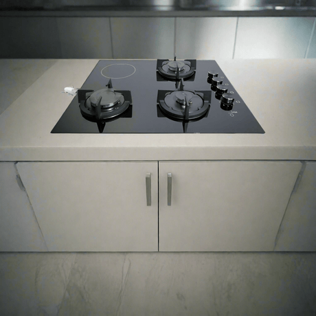 Luxell/Kumtel Kitchen Appliances Luxell 60cm Gas Cooker & One Electric Cooker - V6-22PYF