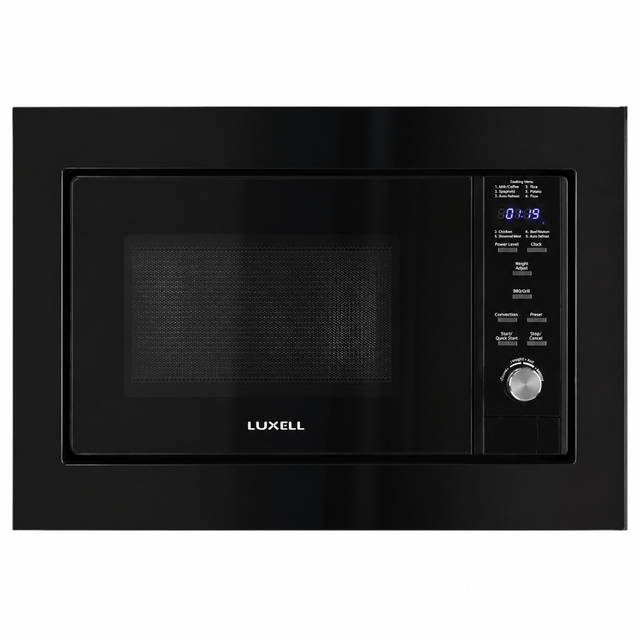 Luxell Built-In Microwaves Luxell 25L Built-In Microwave Oven with Grill & 9 Auto Menus 1400W - LXMB25-01