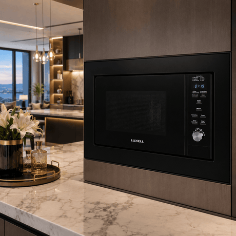 Luxell Built-In Microwaves Luxell 25L Built-In Microwave Oven with Grill & 9 Auto Menus 1400W - LXMB25-01